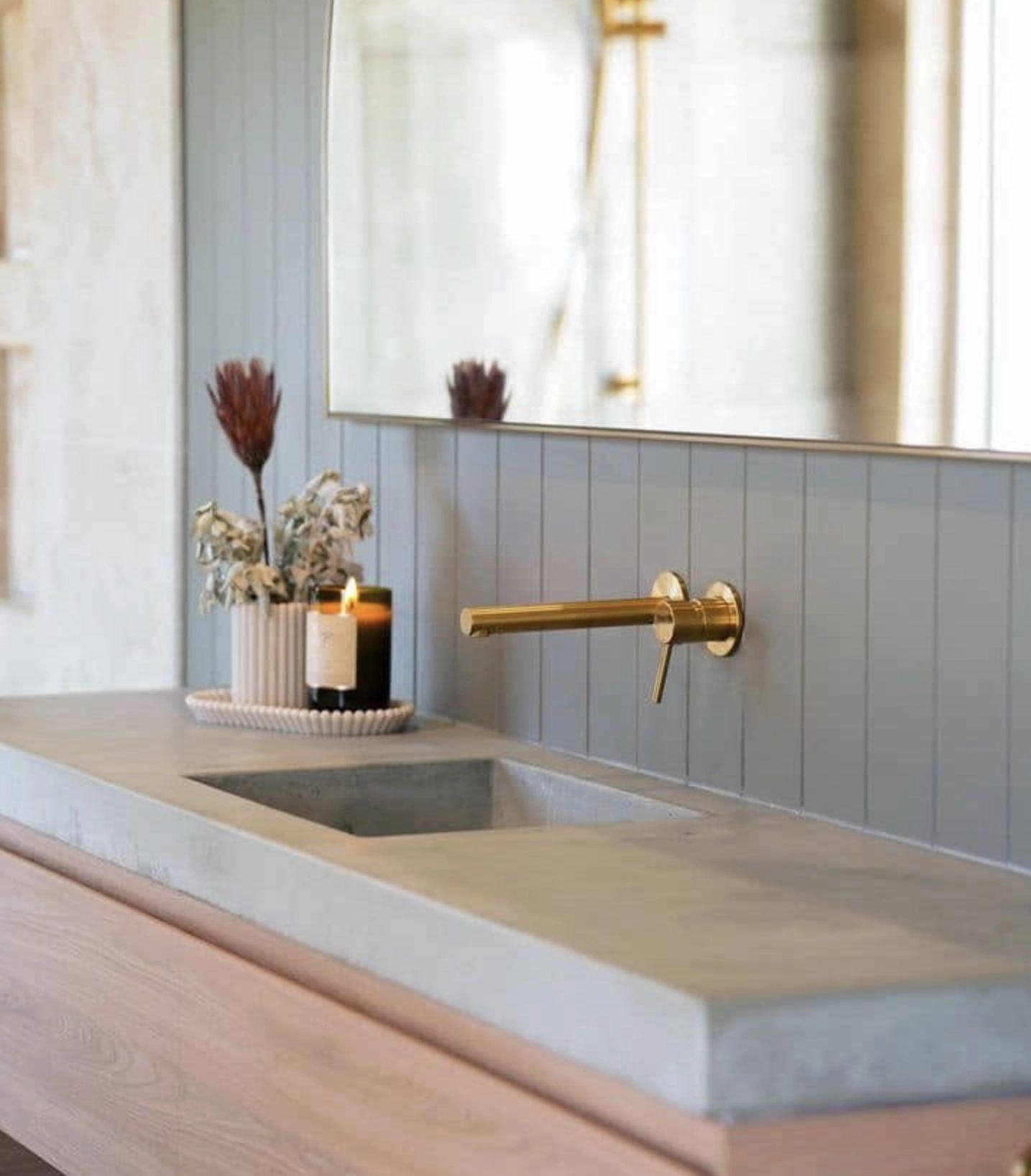 Custom basin & tapware